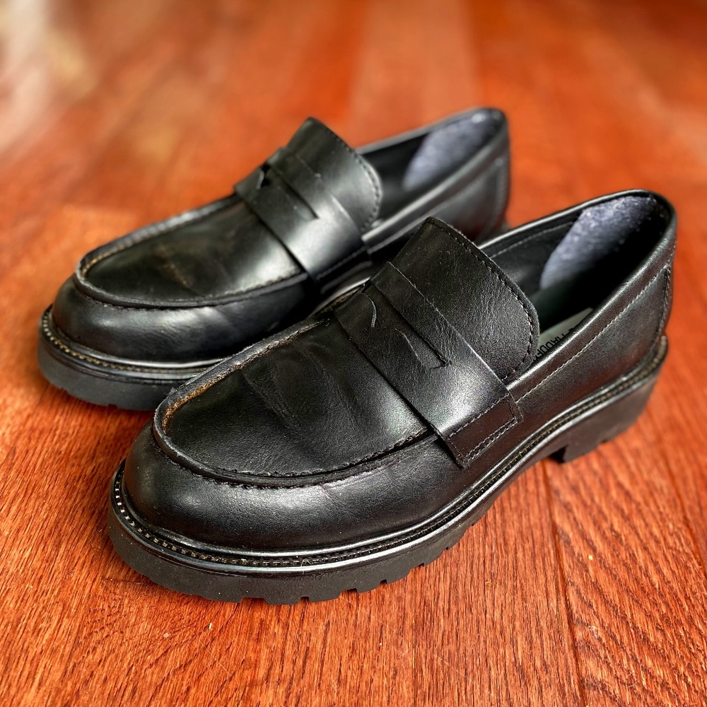Steve Madden Women's Lug Sole Penny Loafers